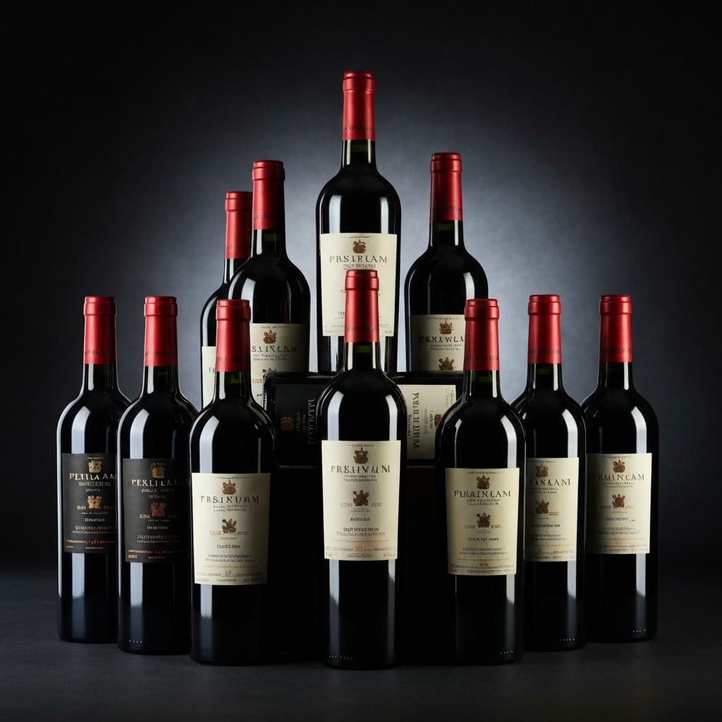 Premium wine collection